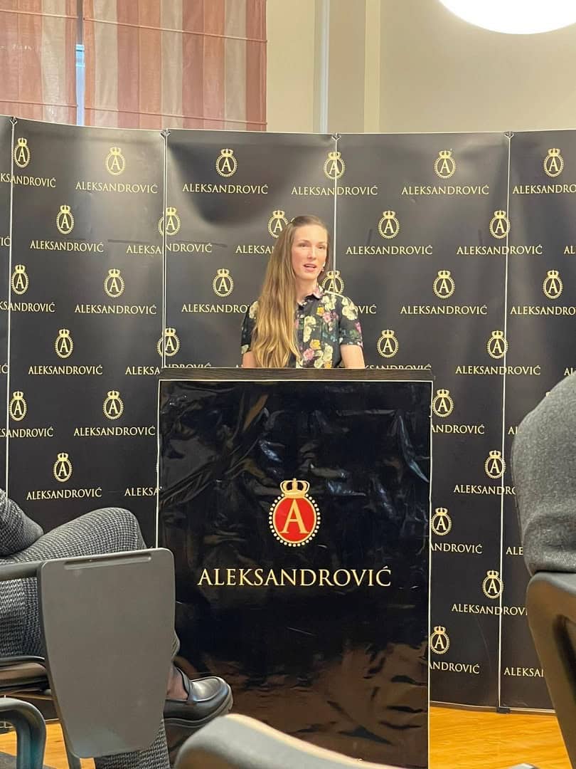 NJKV princeza Ljubica obraća se prisutnima