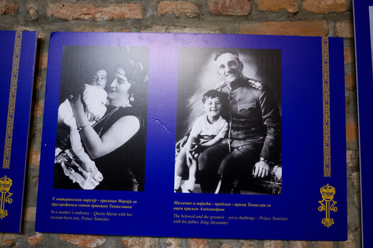 Fotografije kraljevića Tomislava sa roditeljima