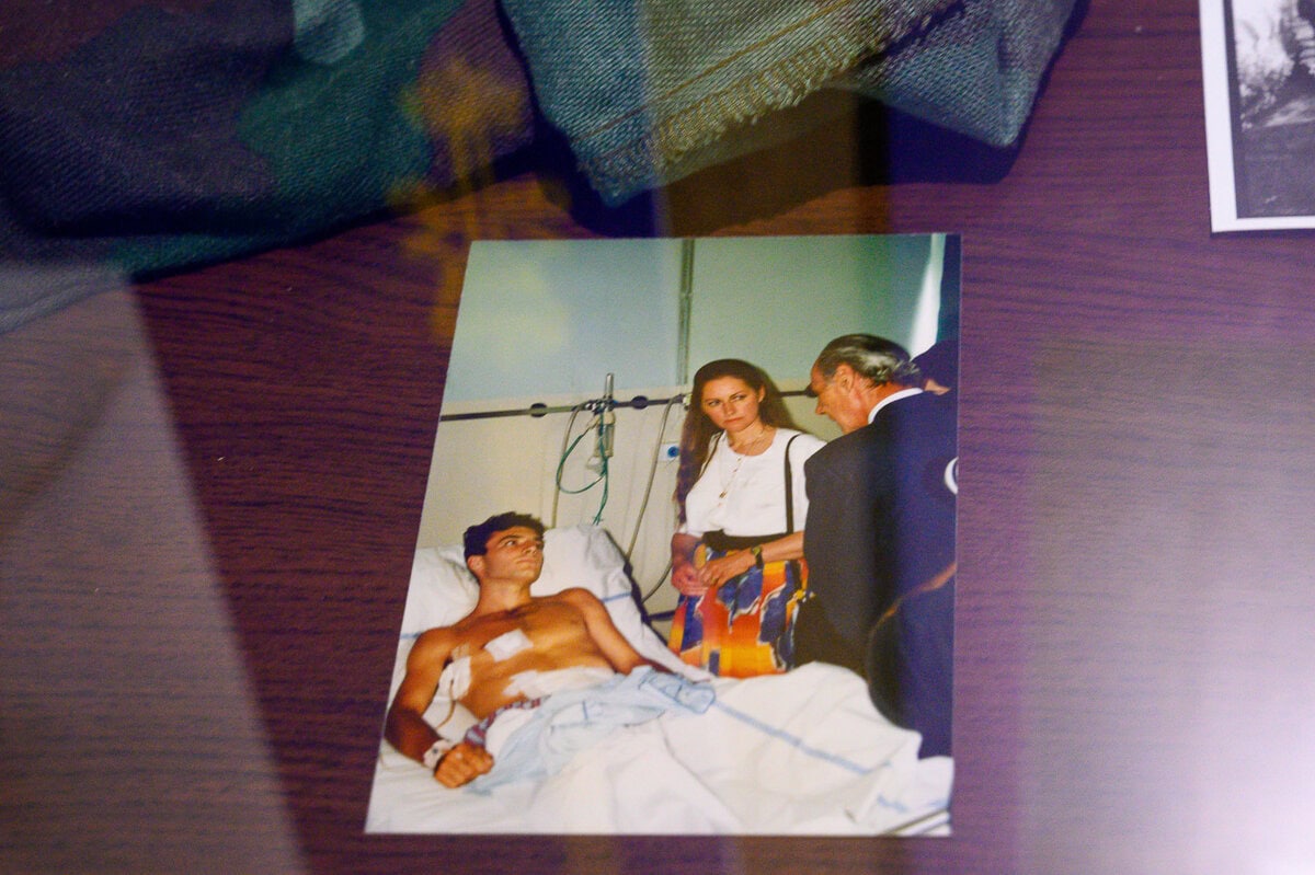 Kraljević Tomislav i princeza Linda obilaze ranjene vojnike